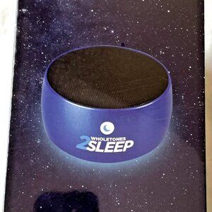 New Wholetones 2 Sleep Speaker Portable Music Player Sleep Aide  All Ages